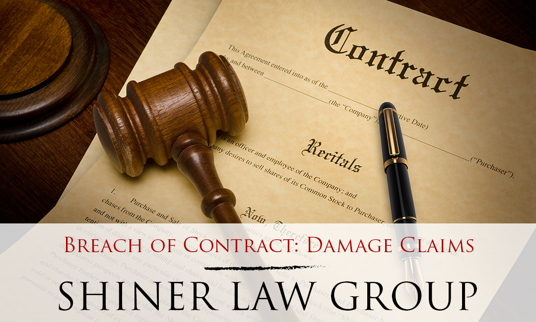 Damages Claimed in a Breach of Contract